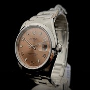 rolex modern 1999 date ref 15200 sc salmon dial series a 4