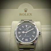 rolex modern 2000 explorer i ref 14270 serial p with papers 1