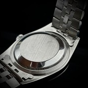 rolex modern 2001 datejust ref 16234 rare white dial with paper serial k punched paper 6