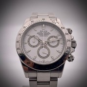rolex modern 2007 daytona steel white dial ref 116520 4