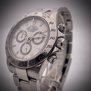 rolex modern 2007 daytona steel white dial ref 116520 5