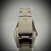rolex modern 2015 oyster perpetual grey dial o p op ref 114300 with card 5