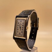 rolex vintage 1920s ref 36 art deco 2 tones rectangular mecanichal 4