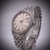 rolex vintage 1967 datejust ref 1603 steel jubilee bracelet gorgeous dial with doorstep indexes 4