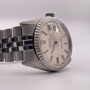 rolex vintage 1972 datejust ref 1603 steel jubile bracelet gorgeous dial with fat indexes 3