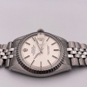 rolex vintage 1972 datejust ref 1603 steel jubile bracelet gorgeous dial with fat indexes 6