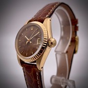 rolex vintage 1978 lady datejust gold 18ct ref 6917 2