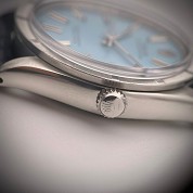 rolex vintage 1983 oyster perpetual miami blue ref 1007 cal 1570 2