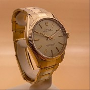 rolex vintage 1986 oyster perpetual ref 1005 gold cal 1560 2