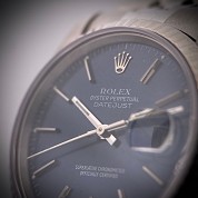 rolex vintage 1989 datejust ref 116234 blue dial 6