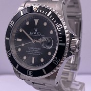 rolex vintage 1996 submariner date 16610 steel t serial with orig punched paper 2