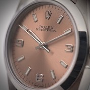 rolex vintage a serie 1998 lady mid size 31mm salmon dial ref 67480 4