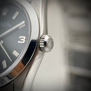 rolex vintage lady o p 2003 diam 31 mm ref 77080 explorer  black dial ref 77080 serial f 5