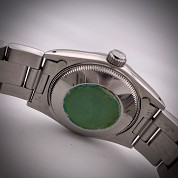 rolex vintage n serie 1992 lady mid size 31 mm black dial ref 67480 with punched paper serie n 6