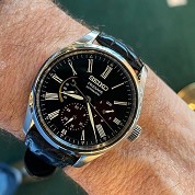seiko modern 2021 presage urushi byakudan nuri ref 6r21 01fd full set 4