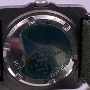 seiko vintage 1983 contra ref 2c21 0080 field master w compass and map meter 6