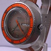 thales vintage diver incredible case and dial 100 meters 5