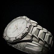 tissot pr100 rare white dial p663 763 automatic full stainless steel 5