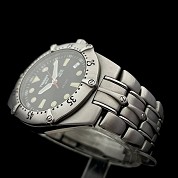 tissot pr200 black dial p163 263 quartz full stainless steel 3