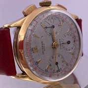 universal geneve vintage 1942 chronograph gold ref 12492 compax cal 285 5