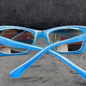vintage blue versus sunglasses from versace new old stock 1980s 1990s mod e93 1 coloris 646 3