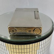 vintage dupont 1979 classic silver big size pocket gas lighter briquet de poche in box with papers 6