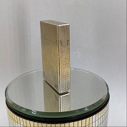 vintage dupont classic silver and gold plated gas lighter briquet de poche rare 3