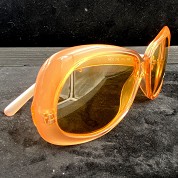 vintage versace 1980s 1990s sunglasses nos new old stock never worn mod 739 coloris 359 orange 5
