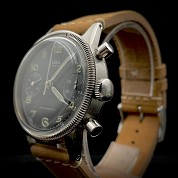 vixa vintage 39 mm type 20 french airforce chronograph ref 5100 54 4