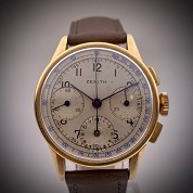 zenith vintage chronograph ref 12427 diam 35mm y gold 18ct 4