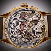 zenith vintage chronograph ref 12427 diam 35mm y gold 18ct 6