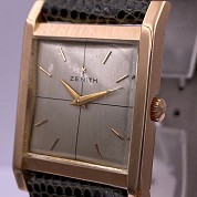 zenith vintage squared gold mechanical 52586 270620 art deco inspiration 2